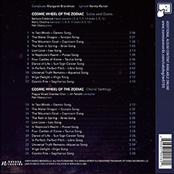 Cosmic Wheel CD Back Cover