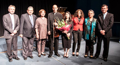 Margaret with Duo Deconet and the Ambassadors from Mexico and Venezuala