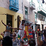 Havana Stilt Dancers
