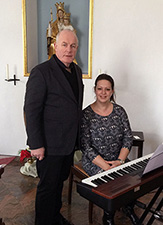 Martin Cook and Kristina Helweg