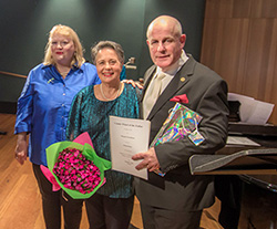 Benita Rainer, Martin Cooke and Margaret Brandman